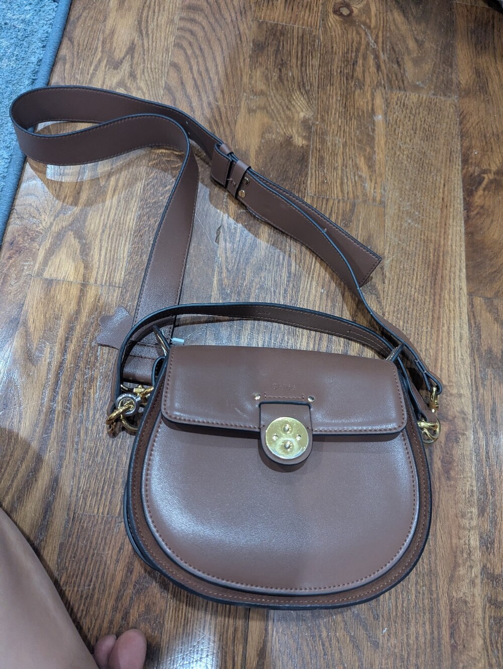 chloe tess leather bag